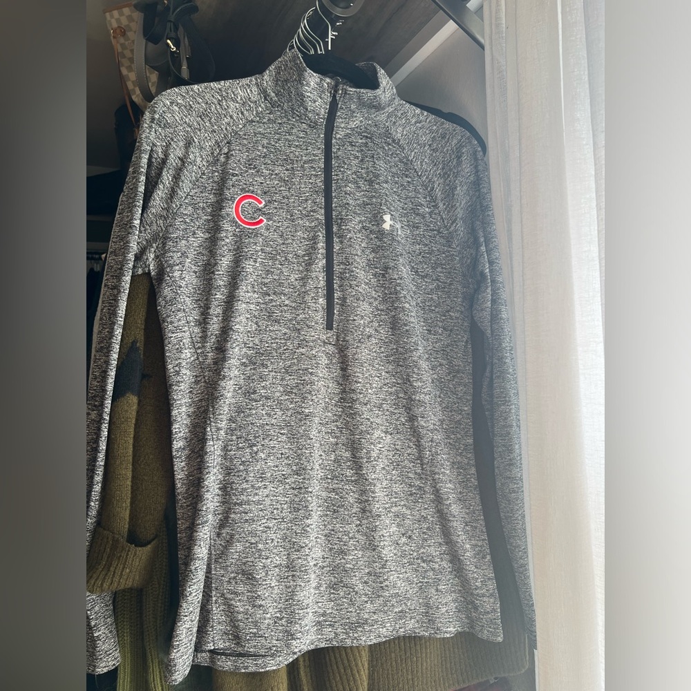 Under Amour 1/2 Zip Cubs Pullover